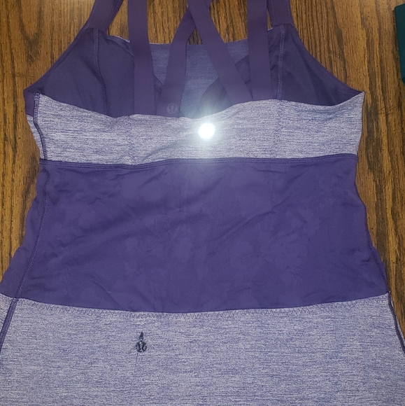 Purple Lululemon Tank - Picture 2 of 3